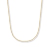 Thumbnail Image 1 of Box Chain Hollow 14K Yellow Gold 20&quot;