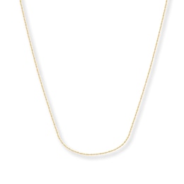 Cable Chain 14K Yellow Gold 18&quot;
