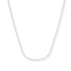Thumbnail Image 1 of Cable Chain Solid 14K White Gold 18&quot;