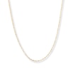 Thumbnail Image 0 of Solid Singapore Chain Necklace 14K Two-Tone Gold 18"