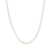 Thumbnail Image 1 of 1.25mm Singapore Chain Necklace Solid 14K Two-Tone Gold 20&quot;