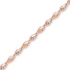 Thumbnail Image 1 of Solid Singapore Chain Necklace 14K Two-Tone Gold 16.25"