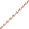 Thumbnail Image 2 of Singapore Chain Necklace Solid 14K Two-Tone Gold 16.25&quot;