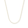 Thumbnail Image 1 of 0.75mm Cable Chain Necklace Solid 14K Yellow Gold 16&quot;