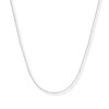Thumbnail Image 1 of 0.75mm Cable Chain Necklace Solid 14K White Gold 24&quot;