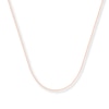 Thumbnail Image 1 of Cable Chain Necklace Solid 14K Rose Gold 20&quot;