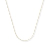 Thumbnail Image 1 of 1mm Bead Chain Necklace Solid 14K Yellow Gold 16&quot;