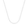 Bead Chain Necklace 14K White Gold 18" Length Kay