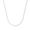 Thumbnail Image 1 of 1.5mm Cable Chain Necklace Solid 14K White Gold 24&quot;