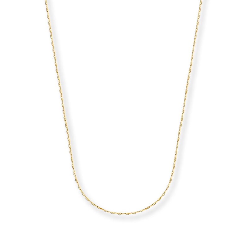 18k Yellow Gold Over Sterling Silver Mariner Necklace - TRK398