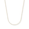 Thumbnail Image 1 of 1.25mm Mariner Chain Necklace Solid 14K Yellow Gold 20&quot;