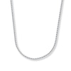 Thumbnail Image 0 of Solid Wheat Chain Necklace 14K White Gold 18"
