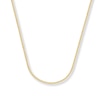 Thumbnail Image 1 of 1.5mm Wheat Chain Necklace Solid 14K Yellow Gold 24&quot;