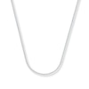 Thumbnail Image 0 of Solid Wheat Chain Necklace 14K White Gold 18"