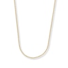 Thumbnail Image 1 of 0.75mm Wheat Chain Necklace Solid 14K Yellow Gold 18&quot;