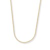 Thumbnail Image 1 of 0.75mm Wheat Chain Necklace Solid 14K Yellow Gold 20&quot;