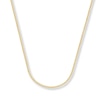 Thumbnail Image 0 of Solid Wheat Chain Necklace 14K Yellow Gold 20"