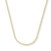 Thumbnail Image 1 of 1.25mm Wheat Chain Necklace Solid 14K Yellow Gold 24&quot;
