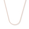 Thumbnail Image 0 of Solid Wheat Chain Necklace 14K Rose Gold 16"