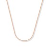 Thumbnail Image 0 of Solid Wheat Chain Necklace 14K Rose Gold 16"