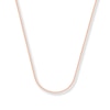 Thumbnail Image 0 of Solid Wheat Chain Necklace 14K Rose Gold 20"