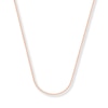 Thumbnail Image 0 of Solid Wheat Chain Necklace 14K Rose Gold 18"
