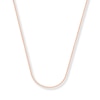 Thumbnail Image 0 of Solid Wheat Chain Necklace 14K Rose Gold 20"