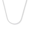 Thumbnail Image 1 of Wheat Chain Necklace Solid 14K White Gold 22&quot;