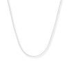 Thumbnail Image 1 of 0.75mm Cable Chain Necklace Solid 14K White Gold 24&quot;