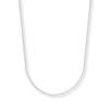Thumbnail Image 1 of 1.5mm Cable Chain Necklace Solid 14K White Gold 18&quot;