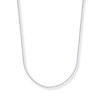 Thumbnail Image 1 of Cable Chain Necklace Solid 14K White Gold 30&quot;