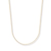 Thumbnail Image 0 of Solid Cable Chain Necklace 14K Yellow Gold 18"