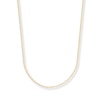 Thumbnail Image 1 of 1.5mm Cable Chain Necklace Solid 14K Yellow Gold 24&quot;