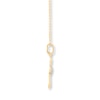 Thumbnail Image 2 of Children's Cross Necklace 14K Yellow Gold 13&quot;