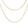 Thumbnail Image 1 of Double-Strand Fashion Chain Necklace 14K Yellow Gold 16&quot;