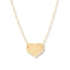 Thumbnail Image 1 of Heart Necklace 14K Yellow Gold 16&quot;