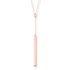 Thumbnail Image 0 of Bar Necklace 14K Rose Gold 18"