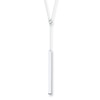 Thumbnail Image 1 of Bar Necklace 14K White Gold 18&quot;