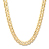 Miami Cuban Curb Necklace 10K Yellow Gold 24"