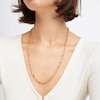 Thumbnail Image 2 of Rope Chain Necklace Solid 10K Yellow Gold 24&quot;