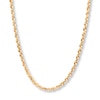 Thumbnail Image 1 of Rope Chain Solid 10K Yellow Gold 24&quot;