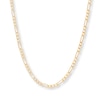 Thumbnail Image 1 of Figaro Link Chain Hollow 14K Yellow Gold 20&quot;