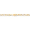 Thumbnail Image 2 of Figaro Link Chain Hollow 14K Yellow Gold 20&quot;