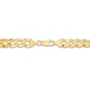 Thumbnail Image 1 of Cuban Curb Chain Necklace 14K Yellow Gold 22"