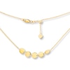 Thumbnail Image 0 of Mini Disk Choker Necklace 14K Yellow Gold 16"