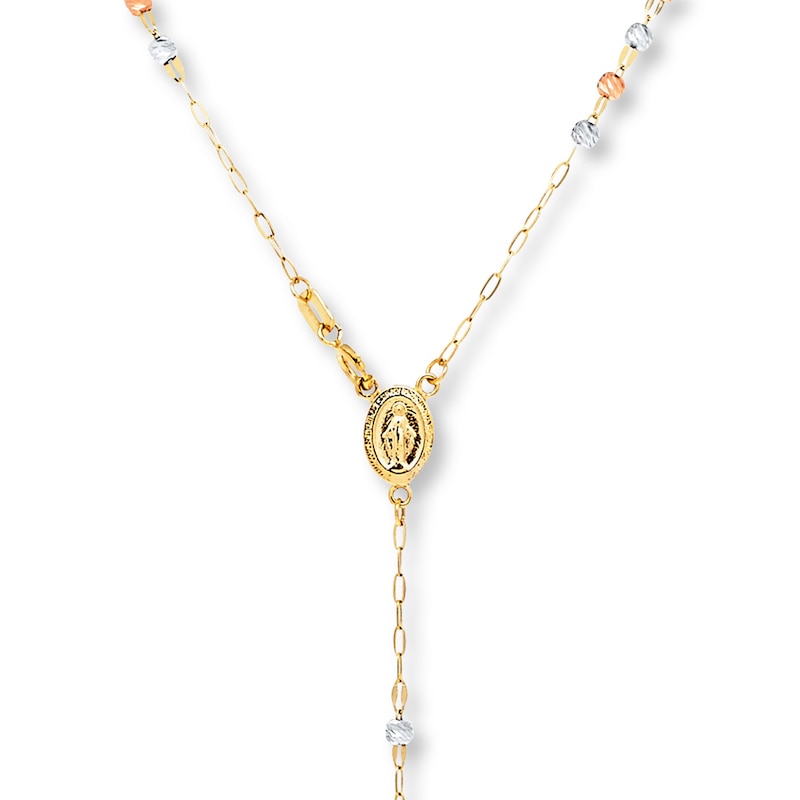 Main Image 2 of Rosary 10K Yellow Gold 22&quot;