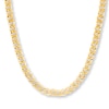 Thumbnail Image 1 of Cuban Curb Chain Necklace Solid 14K Yellow Gold 22&quot;