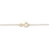 Thumbnail Image 2 of Triple Strand Station Necklace 14K Yellow Gold 17&quot;