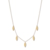 Thumbnail Image 1 of Dangle Station Necklace 14K Yellow Gold 18"