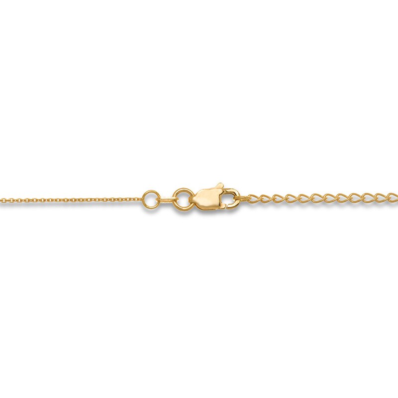 Main Image 2 of Dragonfly Necklace 14K Yellow Gold 18&quot;